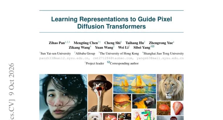Representation Guidance pushes pixel diffusion transformers to FID 1.55 on ImageNet