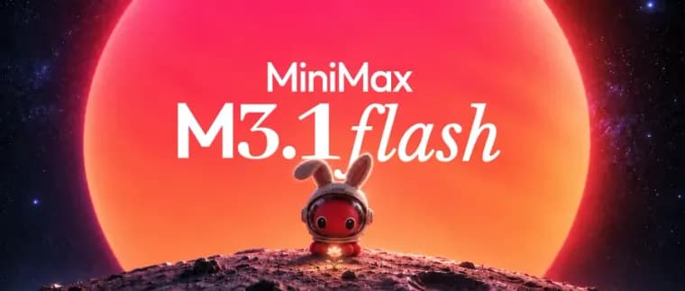 MiniMax launches M3.1 Flash, says usage costs fall 70%