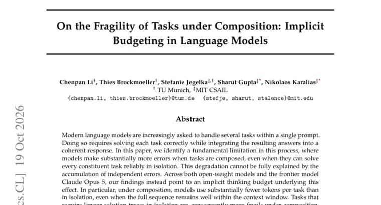 Paper finds LLMs use fewer tokens per task when tasks are combined in one prompt